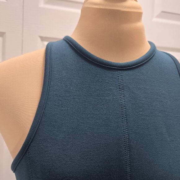 NWT Athleta En Route Scuba Dress Teal Size Petite Small - Picture 3 of 5